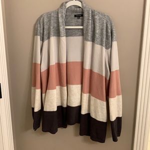 Color Block Cardigan